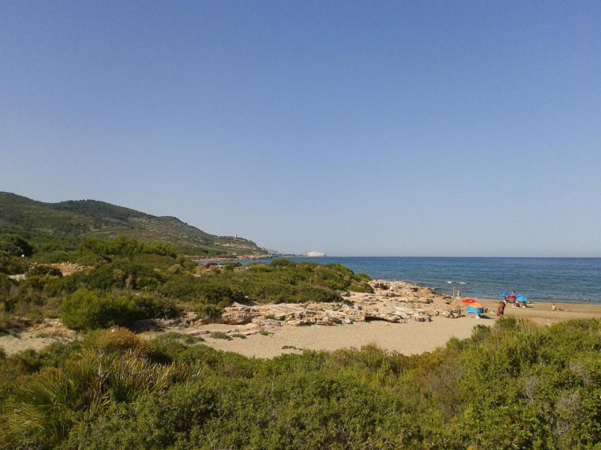 Apartamento Dos Terrazas, Vistas Al Mar. Piscina Peniscola Luaran gambar