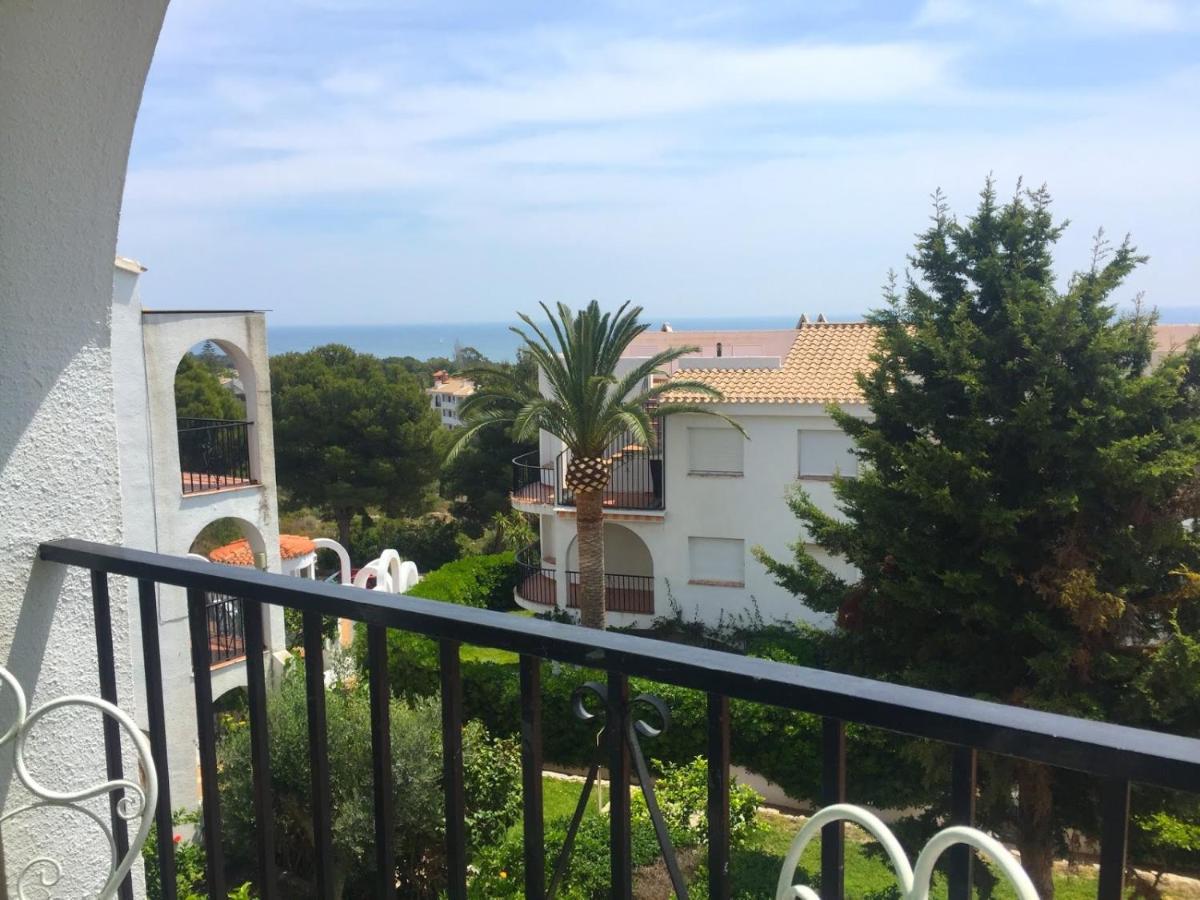 Apartamento Dos Terrazas, Vistas Al Mar. Piscina Peniscola Luaran gambar