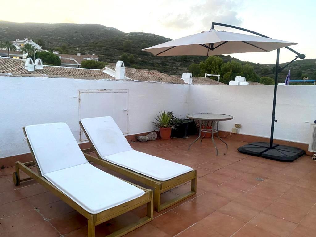 Apartamento Dos Terrazas, Vistas Al Mar. Piscina Peniscola Luaran gambar